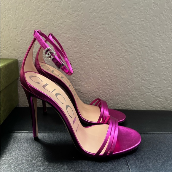 Gucci Pink Heels - Picture 1 of 6